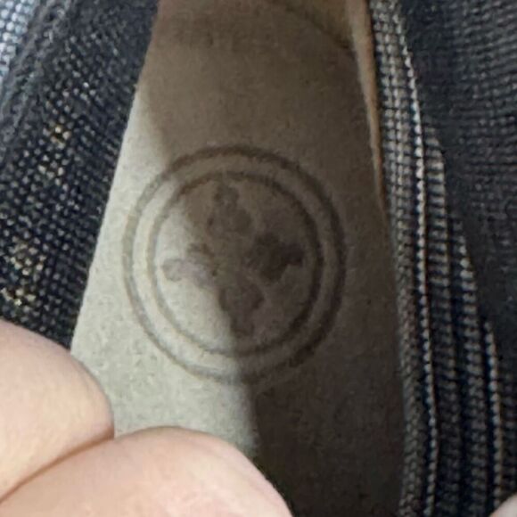 Charleston Shoe Co Womens Striped Lug Sole Platform Murphy Boot Gray Size 9 NWOT - Picture 6 of 7